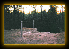 buried cargo container shelter